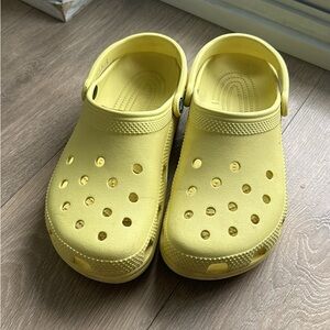 Yellow Crocs